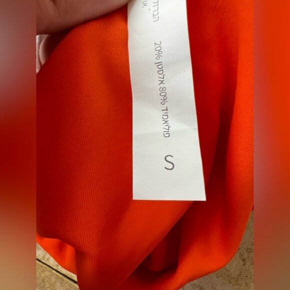 SHANI SHEMER CLARE ONE PIECE IN BRIGHT ORANGE - Picture 8 of 10